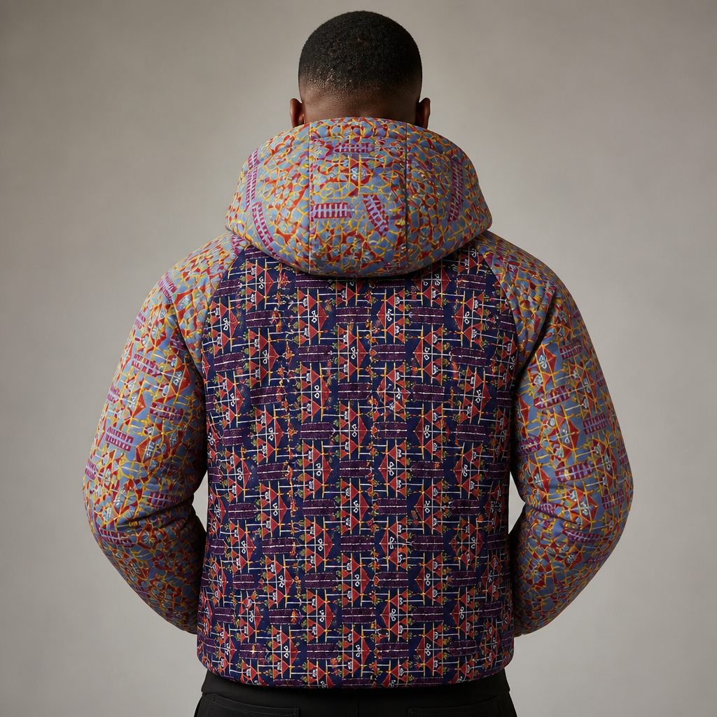 men Ankara Jacket