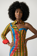 Tie gown