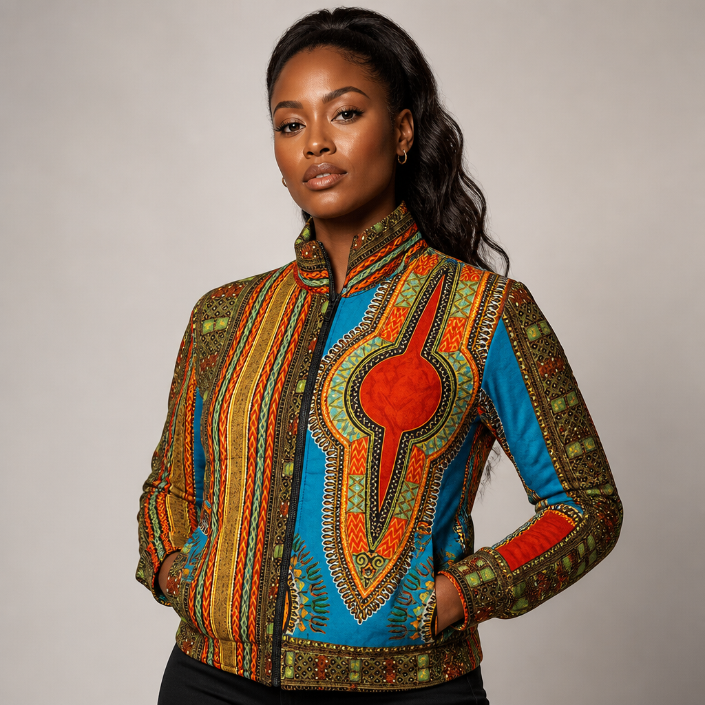 Women Ankara Jacket