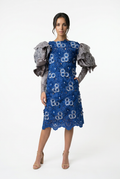 WOMEN BLUE DRESS