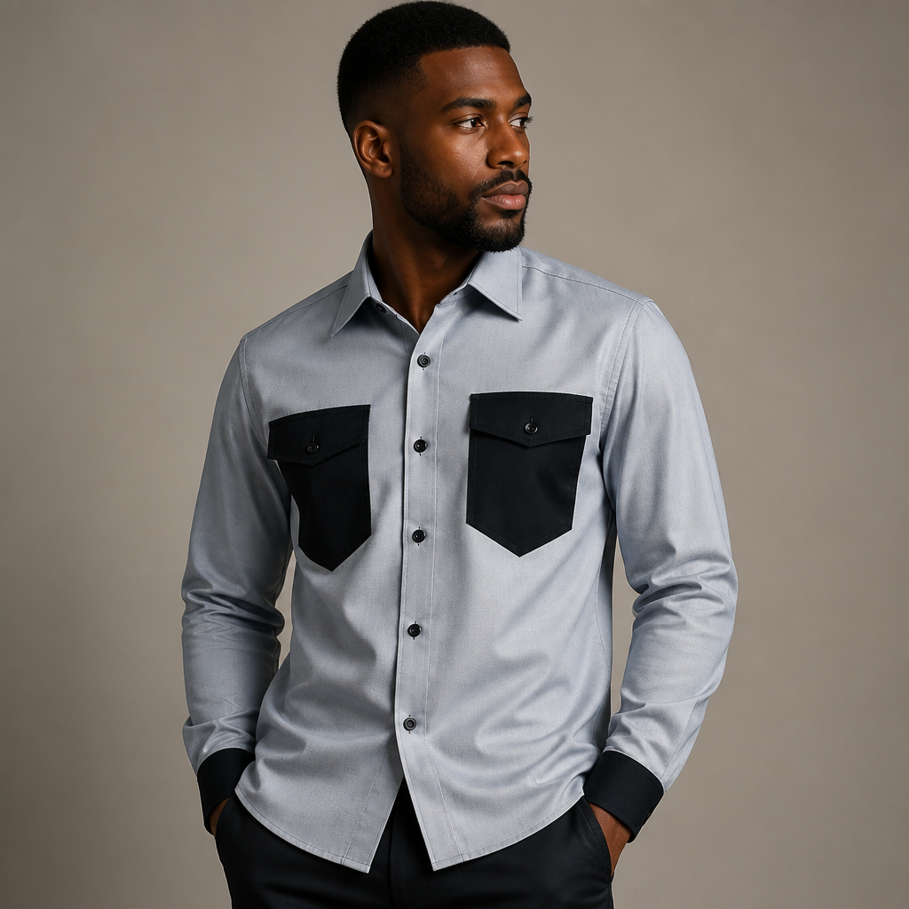 MEN BROWN SHIRT
