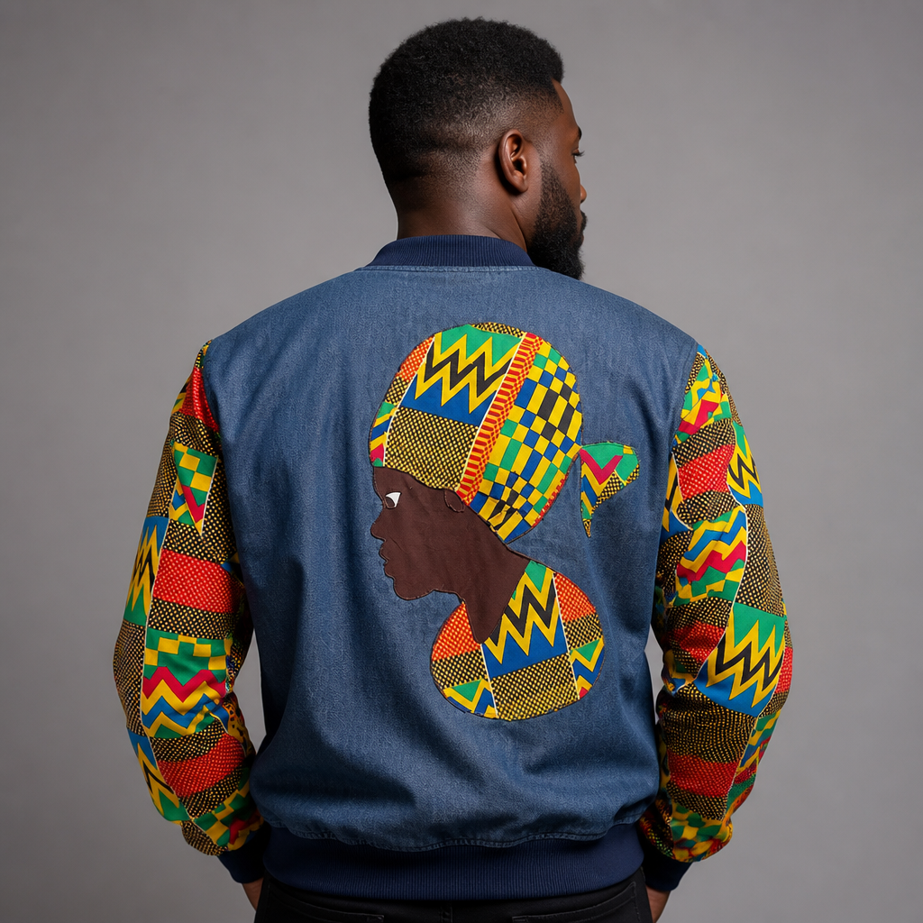 men Ankara Jacket