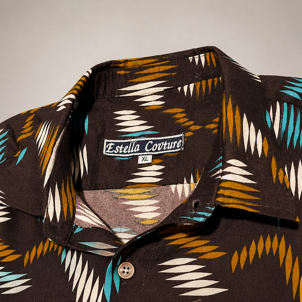 MEN BROWN SHIRT