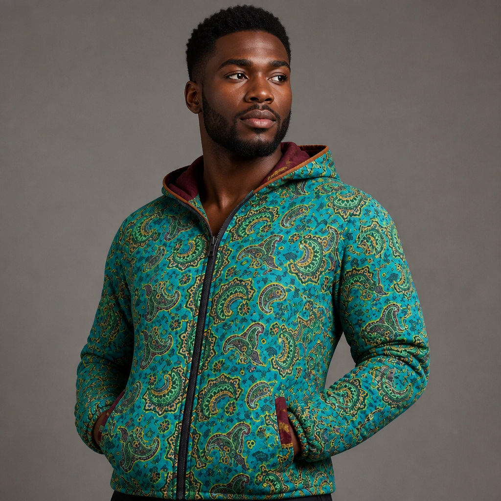 men Ankara Jacket