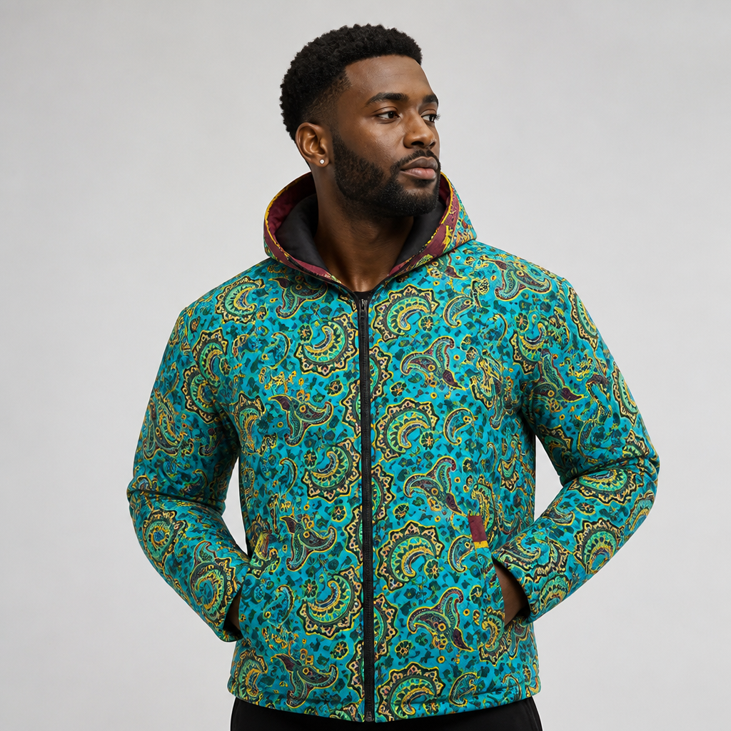 men Ankara Jacket