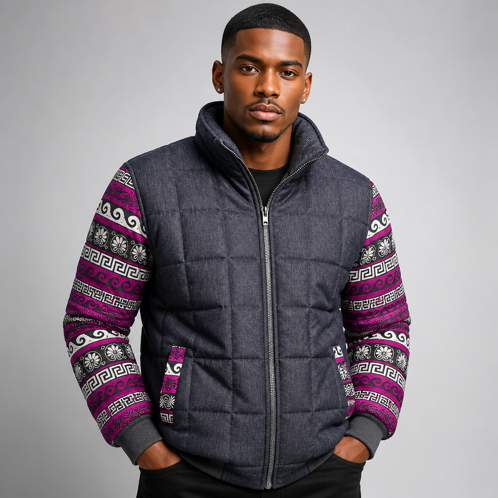 men Ankara Jacket