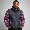 men Ankara Jacket