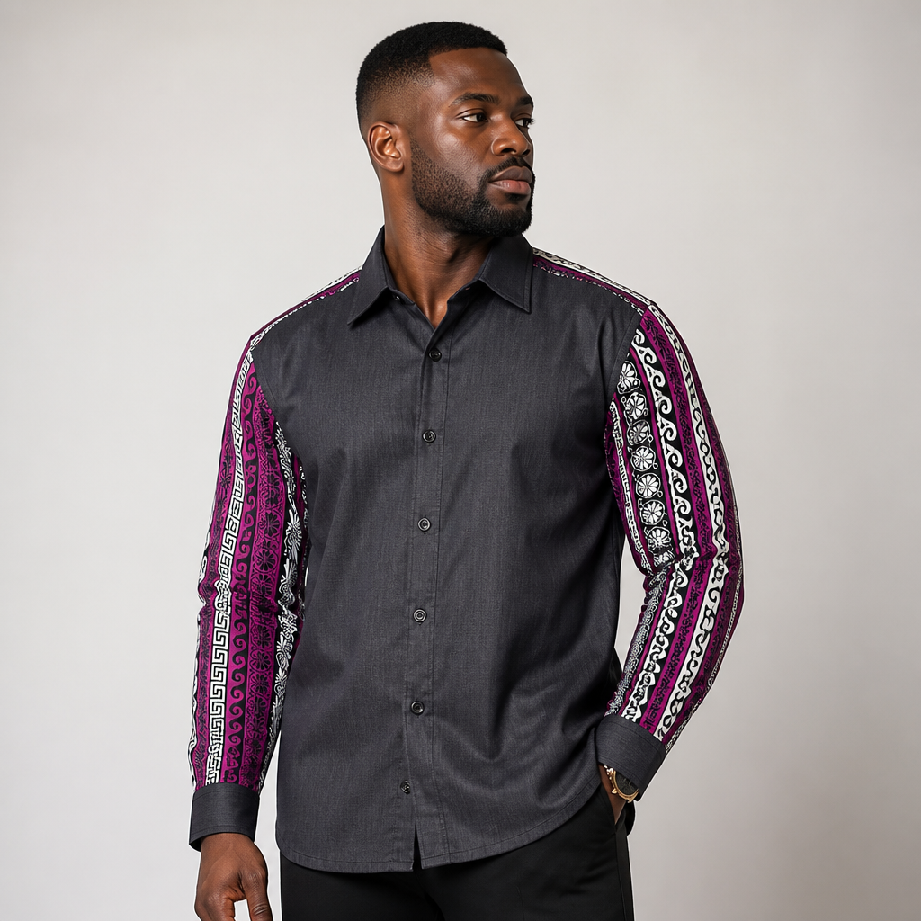 men Ankara Jacket
