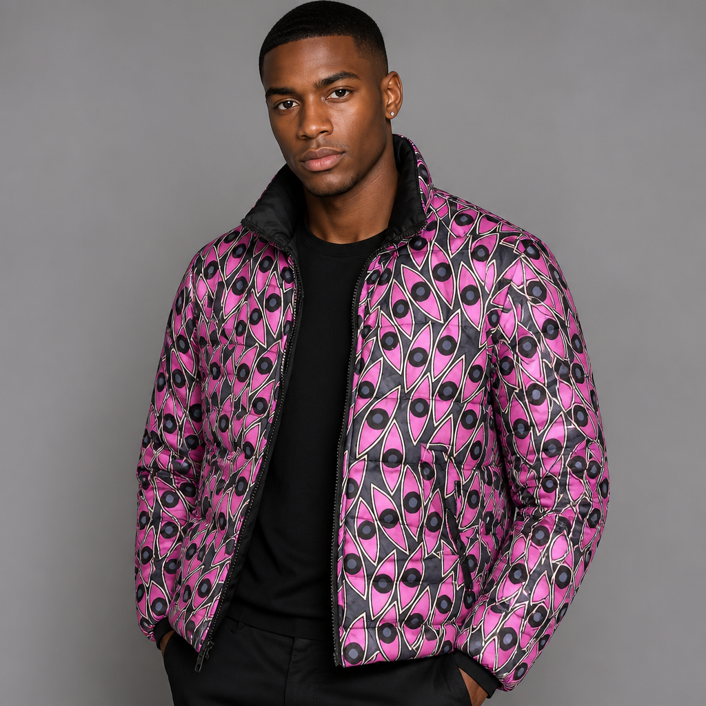 men Ankara Jacket