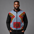 men Ankara Jacket