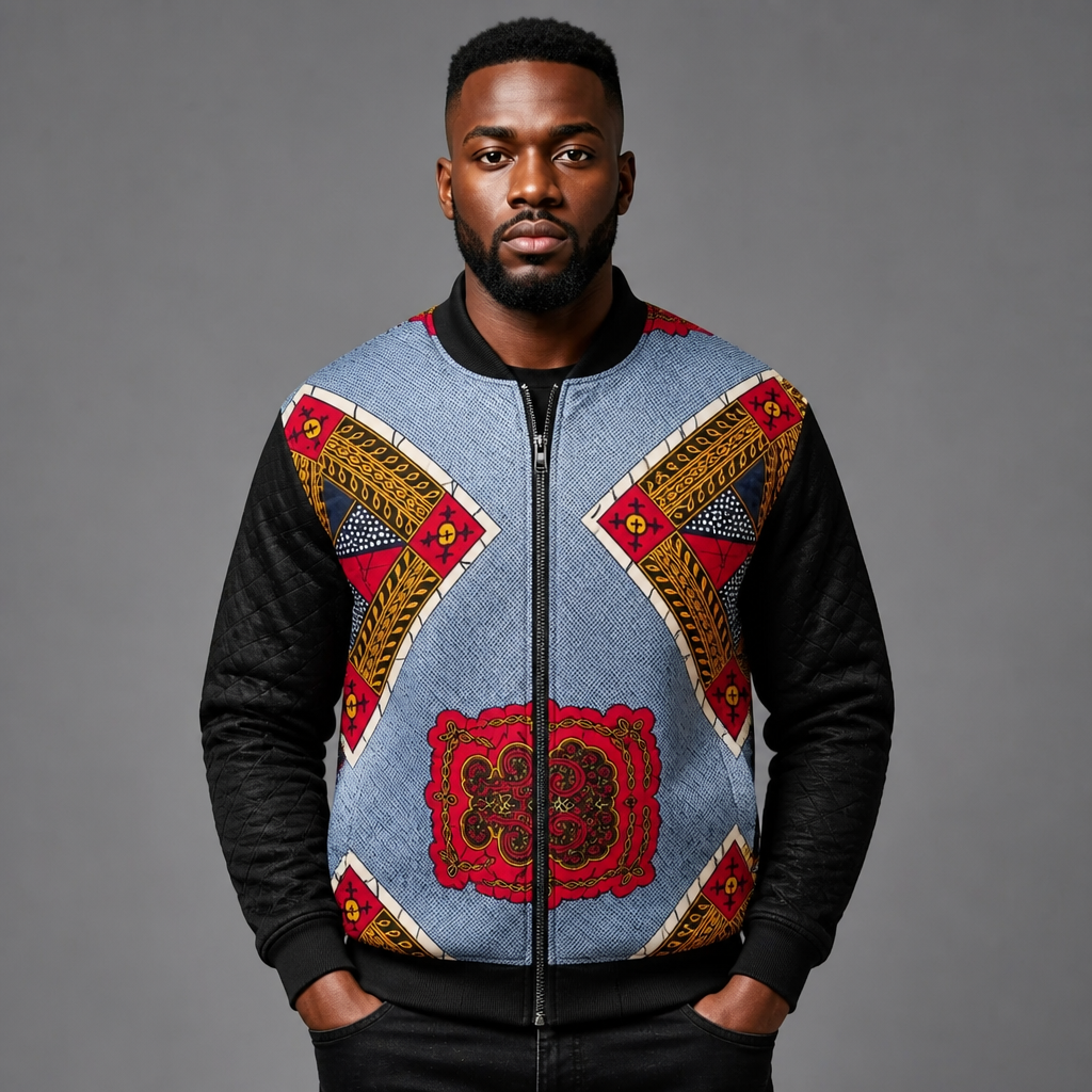 men Ankara Jacket