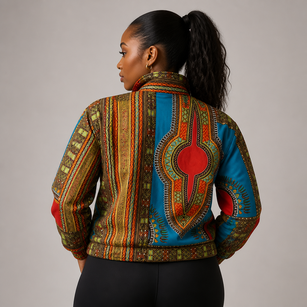 Women Ankara Jacket
