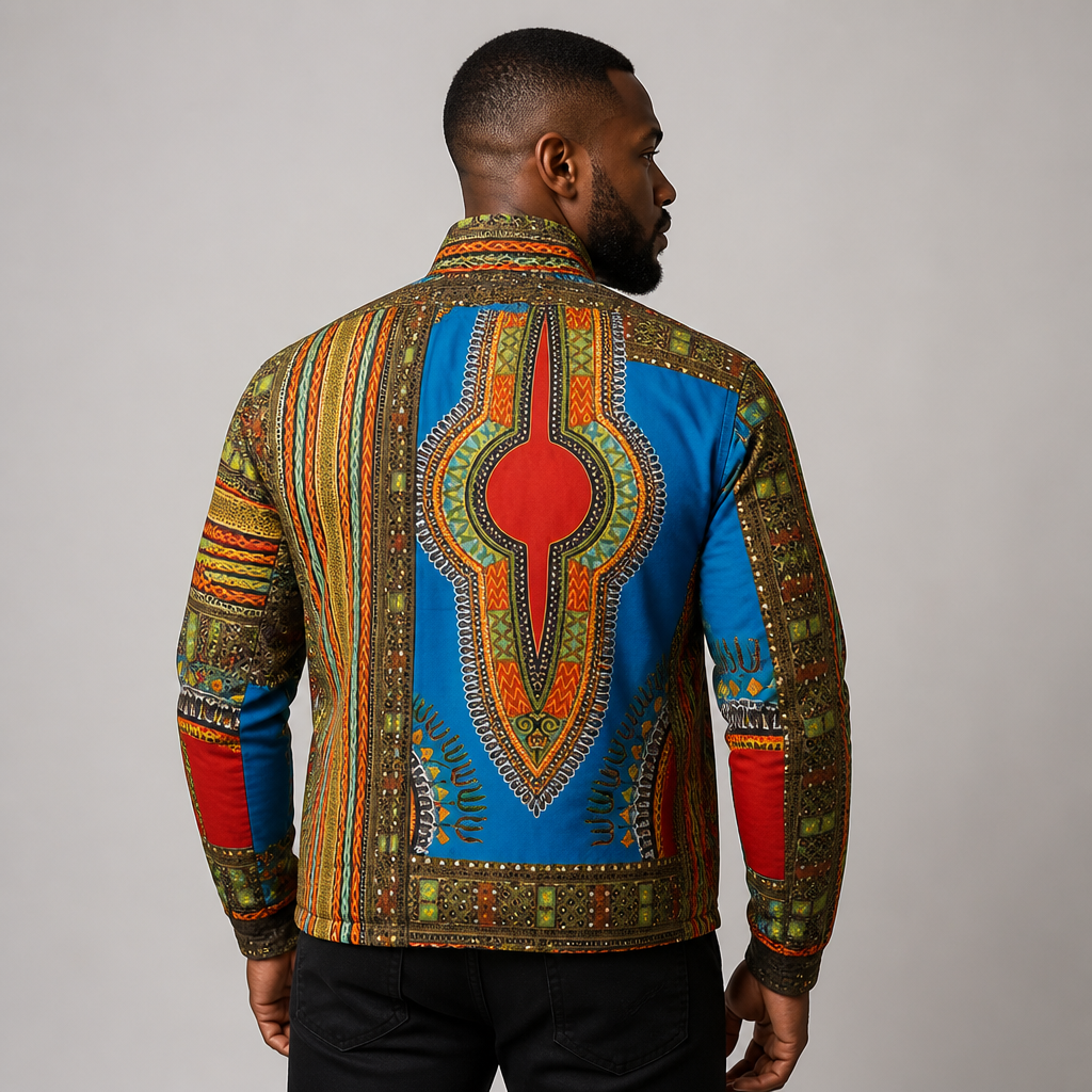men Ankara Jacket