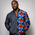 men Ankara Jacket