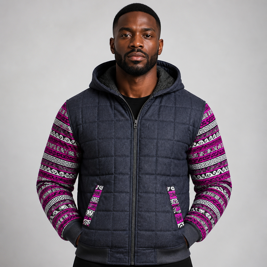 men Ankara Jacket