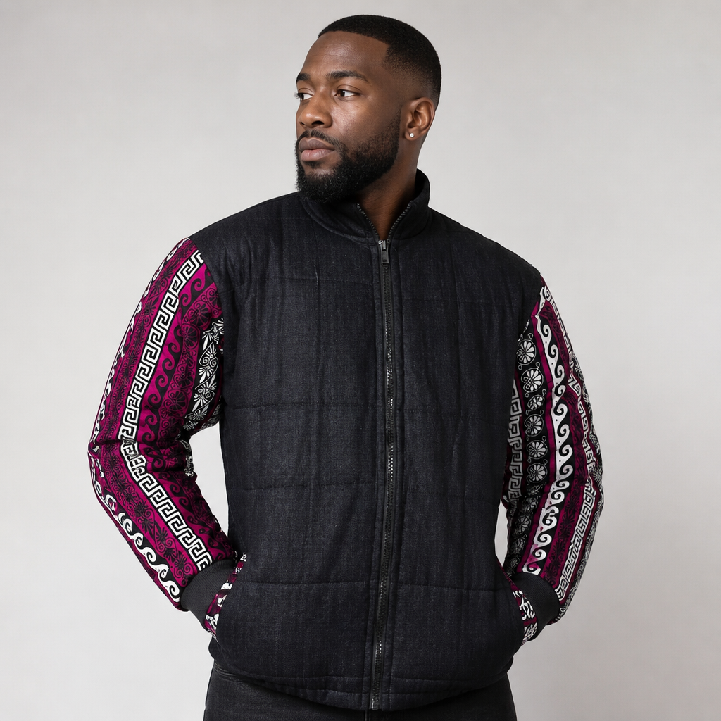 men Ankara Jacket