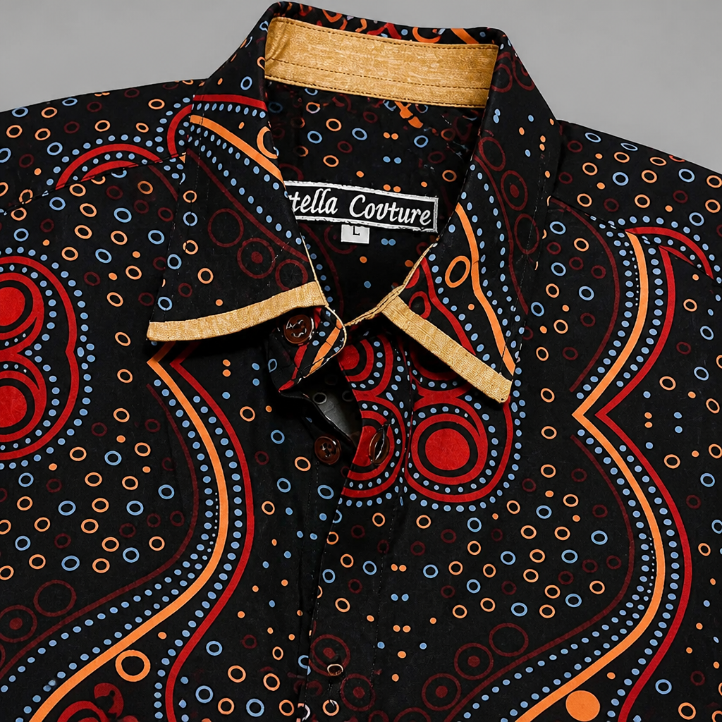 MEN BROWN SHIRT