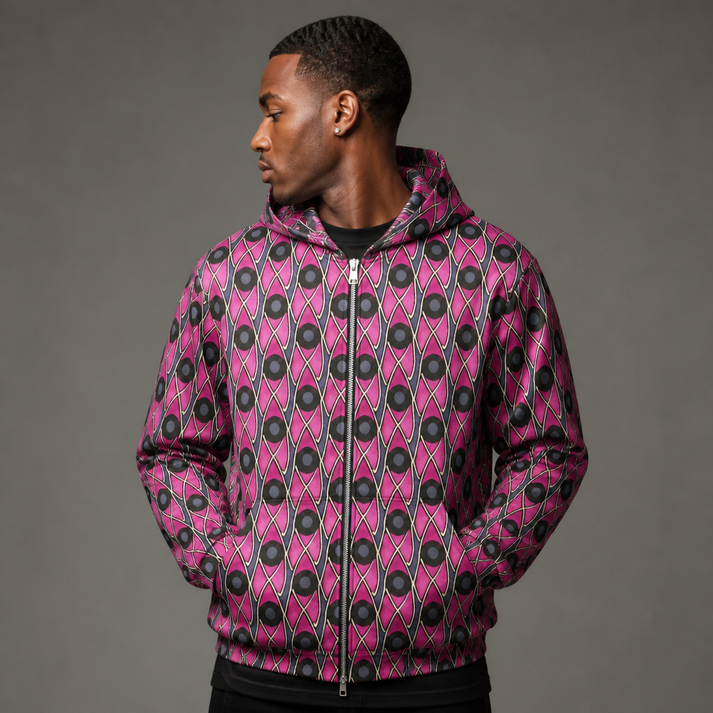 men Ankara Jacket